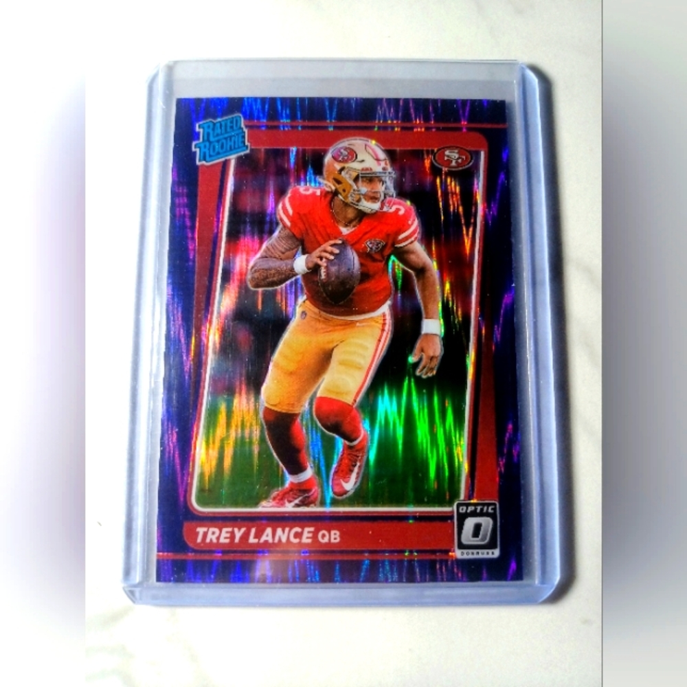 Trey lance 2021 optic rated rookie